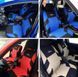 Авточехли універсальні Синього кольору Чохли на автомобільні сидіння матеріал поліестер id169 фото 6